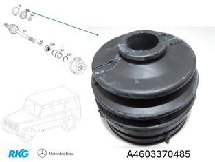 Manschette Antriebswelle vorne. G-Modell. *A4603370485* Original Mercedes-Benz-1