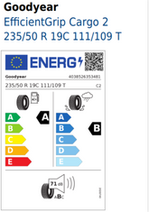 Goodyear EfficientGrip Cargo2 235/50 R19 111 T Demo-Reifen-1