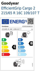 Goodyear EfficientGrip Cargo 2 215/65 R16 109T Demo-Reifen-1