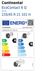 Continental EcoContact 6 Q 235/45 R21 101H Demo-Reifen-1