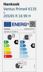 Hankook Ventus Prime4 K135 205/65 R16 99H Demo-Reifen-1