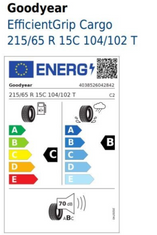 Goodyear Efficient Grip Cargo 215/65 R15 104/102T Demo-Reifen-1