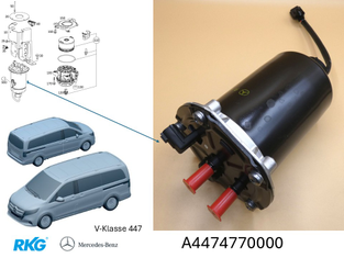 Original Mercedes-Benz Kraftstofffilter V-Klasse W447-4