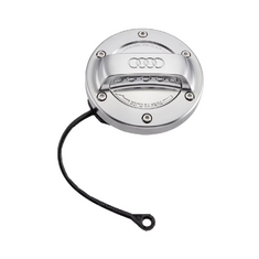 Audi Tankdeckel in Aluminiumoptik-1