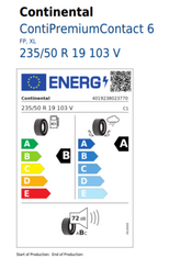 Continental PremiumContact 6 235/50 R19 103 V Demo Reifen-1