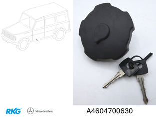 Tankdeckel G-Modell *A4604700630* Original Mercedes-Benz-1