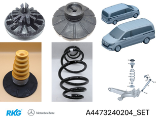 Fahrwerksfedern hinten komplett (2 Federn) V-Klasse W447 *A4473240204*-1