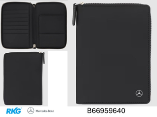 Geldbörse, Reisepassetui, Upcycling Original Mercedes-Benz-1