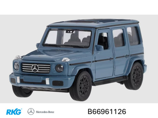 G-Klasse, Geländewagen, W465, Pullback (vintageblau uni, Heinrich Bauer, 1:43)-1