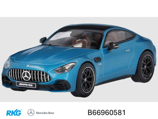 Mercedes-AMG GT 43, C192 (hyperblau, iScale, 1:43)-1