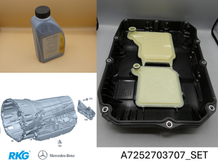 Ölwanne Automatik-Getriebe 9G-Tronic + 9 Ltr. Öl *A7252703707* Original MB-1