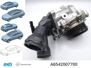 Wasserpumpe C-Klasse 205, GLC 253, CLS 257. OM654 *A6542007700* Original MB-1