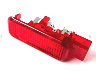 Original Audi Türwarnleuchte rot 8D0947411 Rückstrahler Seitenleuchte Plug & Play-1