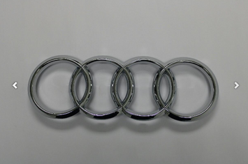 Original Audi-Zeichen Kühlergrill Chrom – Passgenau für A3, A4, A5, S3, S4, S5 & RS-Modelle-1