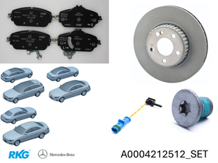 Bremsen-Set-vorne. C-Klasse W205, E-Klasse W213-1