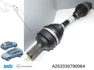 Antriebswelle links. GLC W253 *A2533307900* Original Mercedes-Benz-1