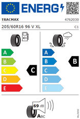 Tracmax X Privilo TX-1 205/60 R16 96V Demo-Reifen-1