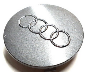 Original Audi Nabenkappe / Radnabenabdeckung grau 1 Stück-1