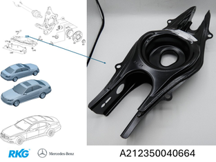 Querlenker hinten. E-Klasse W212, CLS W218 *A2123500406* Original Mercedes-Benz-1