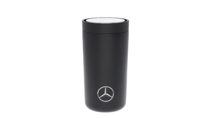 Original Mercedes-Benz To Go Becher Schwarz 0,2 l Edelstahl/Polypropylen --4