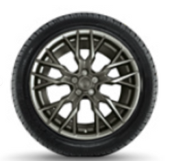 4 Alu-Winterkompletträder FORD Puma 225/40 R19 93W gebraucht-1