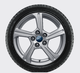 4 Alu-Winterkompletträder FORD Puma 205/65 R16 95H gebraucht-1