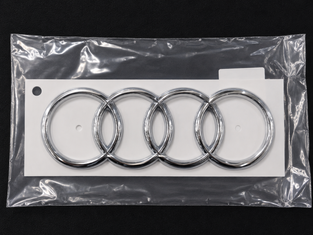 Original Audi Ringe Heckklappe chrom für A3 8V Sportback-1