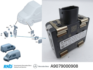 Steuergerät Radarsensor Sprinter W907, W910 *A9079000908* Original MB-1