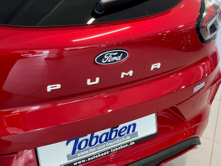 Original Ford Puma Heckschriftzug 2789853 in ST-Optik weiß-1