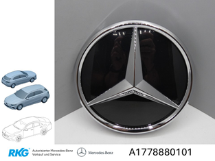 Mercedes-Stern-Kühlergrill. CLA, A-Klasse. *A1778880101* Original Mercedes-Benz-1