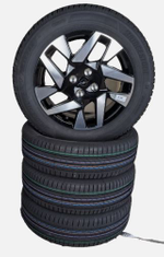 Original Winterkomplettrad-Satz für Opel Mokka B mit neuem Logo 215/60R17 Winterrad 120-1