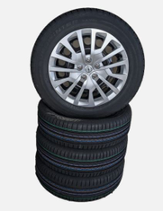 Original Winterkomplettrad-Satz für Opel Vivaro C e-Vivaro 215-60R17C Winterrad 132-1