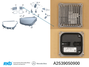 Spannungswandler LED Scheinwerfer.. SLK R172, GLC W253 *A2539050900*-1