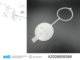 Deckel für Wischwasserbehälter *A2028609369*-1
