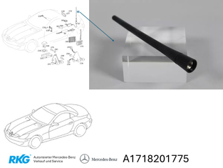 Original Mercedes-Benz Antenne SLK W171-2