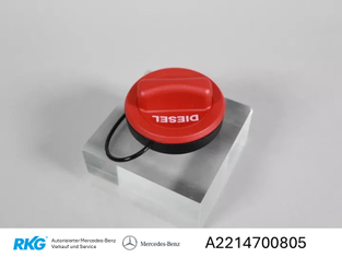 Original Mercedes-Benz Tankdeckel DIESEL. A2214700805-2