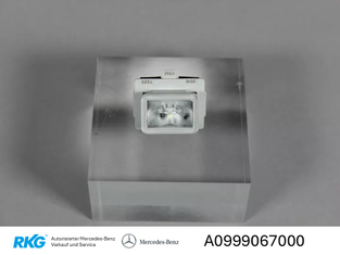 Original Mercedes-Benz LED Kennzeichenleuchte W117, W205, W207, W212, W213, W218, W222, W223, W231-2