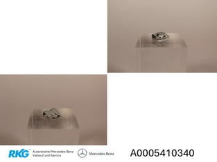 Original Mercedes-Benz Halteklammer (5 Stück), A0005410340-3