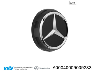 Mercedes AMG Nabendeckel Black Edition-2