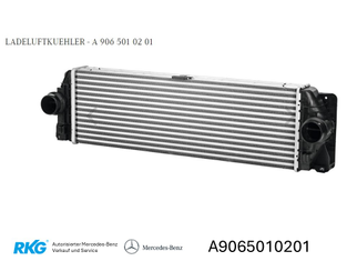 Original Mercedes-Benz Ladeluftkühler. Sprinter W900, W906, W907-2