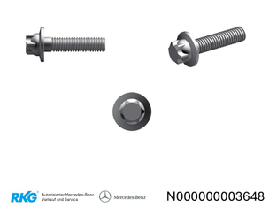 Original Mercedes-Benz Schraubenset für Deckel-Kurbelgehäuse-Entlüftung OM272/273/204/207/211…..-5