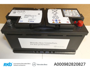 Batterie 12V 92 Ah 850 A *A0019828208* Original Mercedes-Benz-1