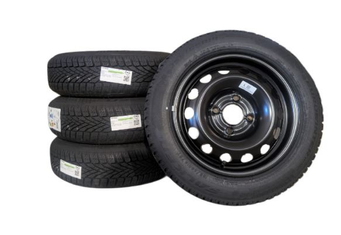 Original  Winterkomplettrad-Satz Opel Rocks-e 155-65R14 Falken Winterrad 110-3