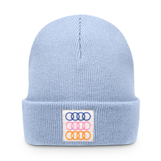 Audi Kids Beanie hellblau-1