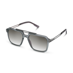 Audi Ringe Sonnenbrille mit Doppelsteg, Transparent Grau/Gunmetal-1