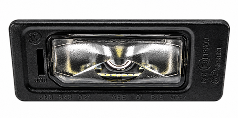 Original Volkswagen LED-Kennzeichenleuchte für die Heckklappe, links/rechts-1
