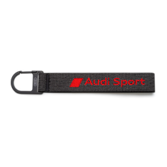 Audi Sport Schlüsselanhänger Schlaufe in schwarz