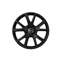 Felge, 5-V-Speichen schwarz matt, 7,5Jx18