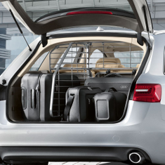 Trenngitter für den Gepäckraum längs