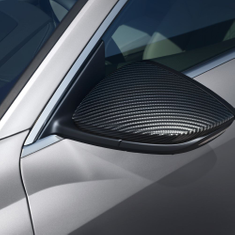 Außenspiegelgehäuse Carbon für Fahrzeuge ohne Audi side assist, rechts